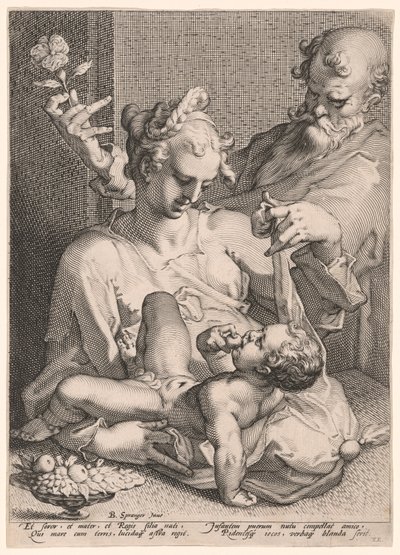 A Sagrada Família de Pieter de Jode I