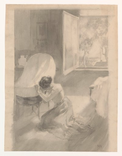 Mãe no berço de Pieter de Josselin
