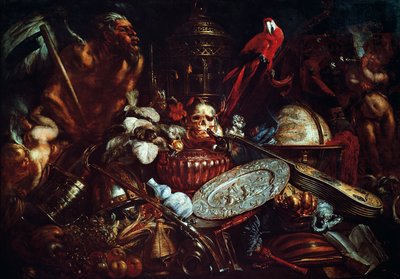 Vanitas, de Pieter Boel (1622-1674), óleo sobre tela de Pieter or Peter Boel