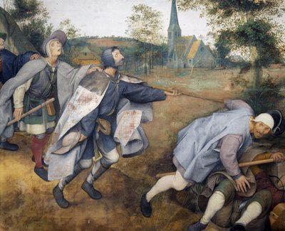 Os Cegos a liderar os Cegos de Pieter Bruegel the Elder