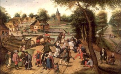 Regresso do Kermesse (painel) de Pieter the Younger Brueghel