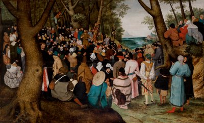 Sermão de São João Baptista de Pieter the Younger Brueghel