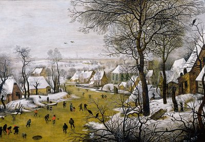 A armadilha para pássaros de Pieter Brueghel the Younger