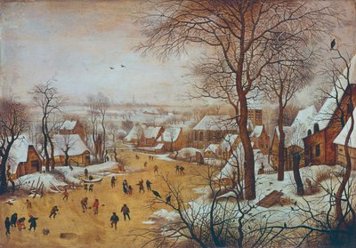Paisagem de inverno de Pieter the Younger Brueghel