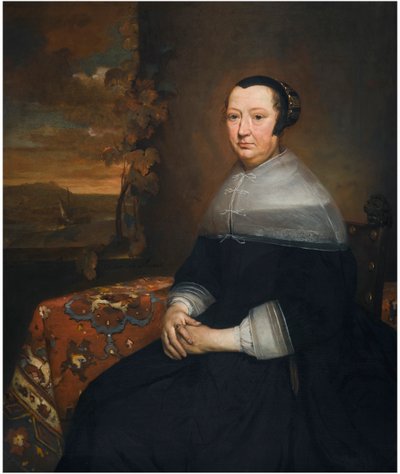 Retrato de uma mulher desconhecida de Pieter van Anraedt