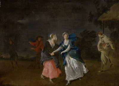 Sra. Cibber como Cordelia de Pieter van Bleeck