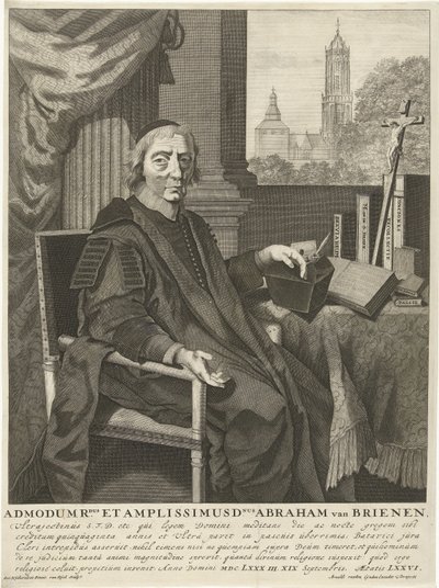 Retrato do pároco Abraham van Brienen de Pieter van Dijck