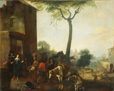 Colheita das vinhas de Pieter van Laer