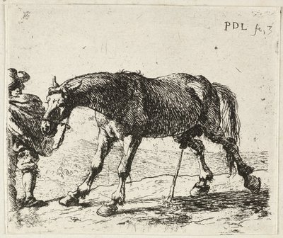 Cavalo a mijar de Pieter van Laer