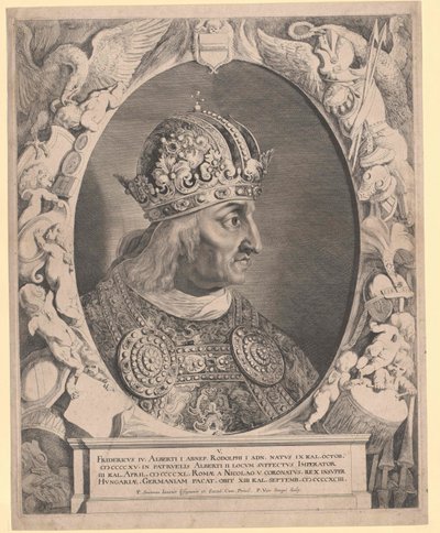 Sacro Imperador Romano Frederico III (impressão) de Pieter van Sompel
