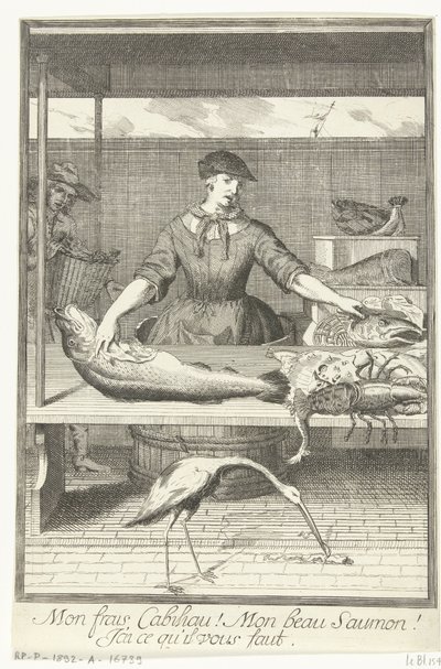 Vendedora de peixe de Pieter van den Berge