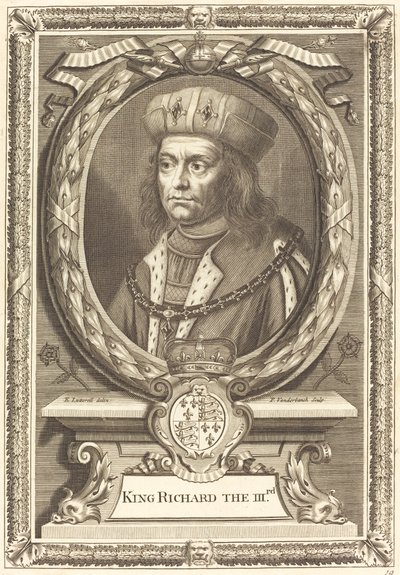 Rei Ricardo III de Pieter van der Banck after Edward Lutterell