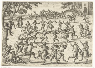 Rondanos Apenspel (título da série) de Pieter van der Borcht (I)
