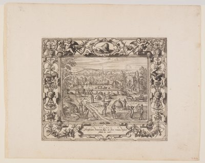 julho, de Os Doze Meses de Pieter van der Borcht