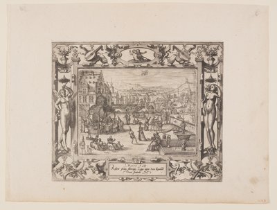 maio, de Os Doze Meses de Pieter van der Borcht
