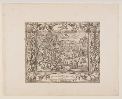 novembro, de Os Doze Meses de Pieter van der Borcht