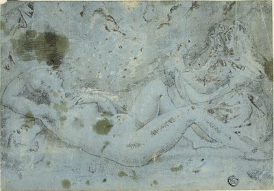 Danae e a chuva de ouro de Pieter van der Heyden