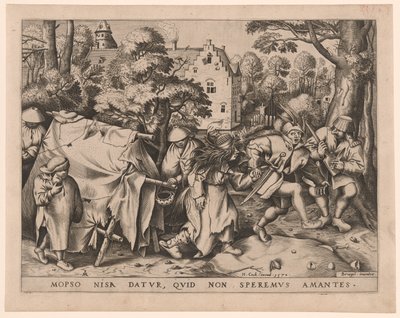 A Noiva Suja, ou O Casamento de Mopsus e Nisa de Pieter van der Heyden