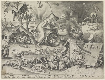 Wrath
Ira (título sobre o objecto)
Os sete pecados mortais (título da série) de Pieter van der Heyden