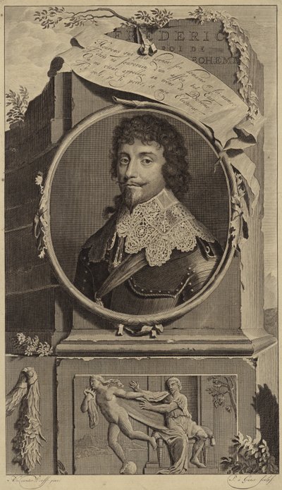 Retrato de Frederico I da Boêmia de Pieter van der Werff