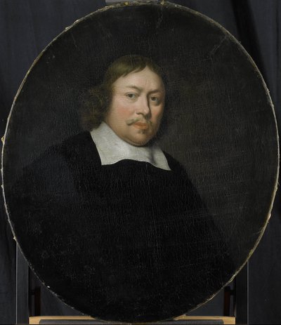 Retrato de Gerard van Bergen, Diretor da Câmara de Roterdã da Companhia Holandesa das Índias Orientais, eleito em 1653 de Pieter van der Werff