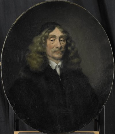 Retrato de Johan de Reus, Diretor da Câmara de Roterdã da Companhia Holandesa das Índias Orientais, eleito em 1657 de Pieter van der Werff
