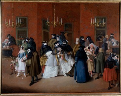 O Foyer (Pintura, c.1760) de Pietro (after) Longhi
