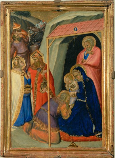 A Adoração dos Magos ... de Pietro (attr. to) Lorenzetti