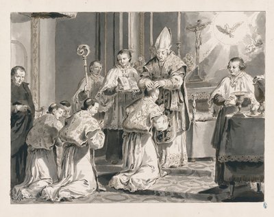 Ordenação dos Sete Sacramentos de Pietro Antonio Novelli