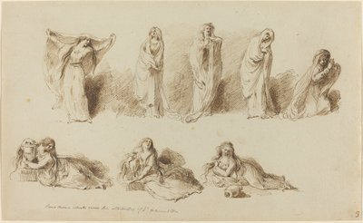 As atitudes de Lady Hamilton de Pietro Antonio Novelli