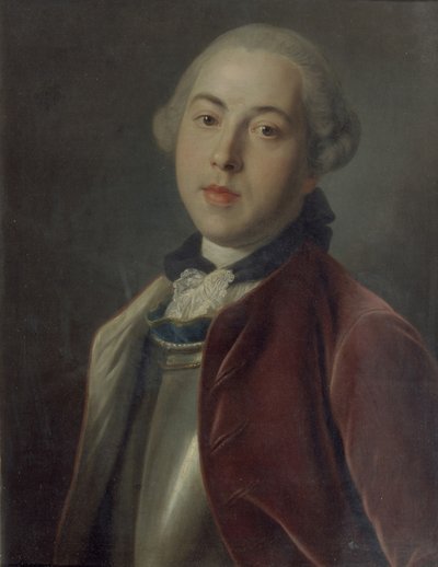 Retrato do conde Alexander Mikhaylovich Golitsyn de Pietro Antonio Rotari