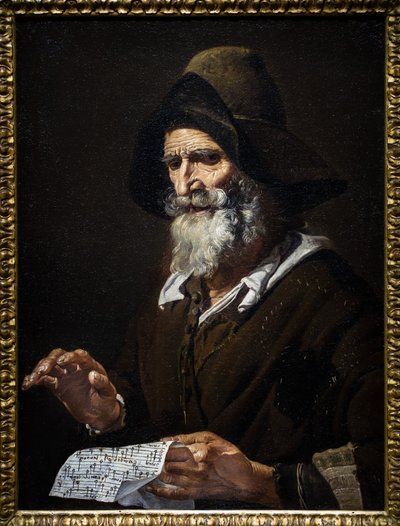 Um velho cantor de Pietro Bellotti