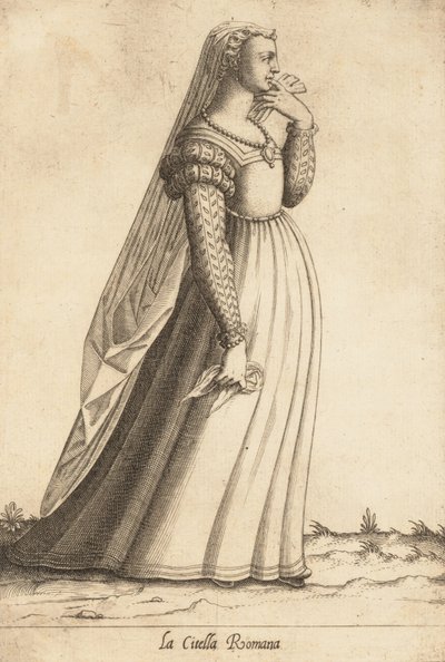 A Cidadela Romana, ca. 1580. de Pietro Bertelli.