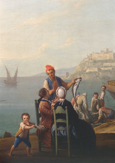 Peixeiro (detalhe) de Pietro Fabris