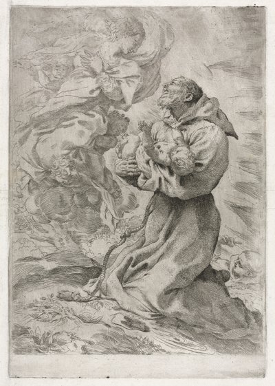 A Visão de São Francisco de Assis de Pietro Faccini