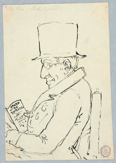 Retrato de um homem de Pietro Gagliardi
