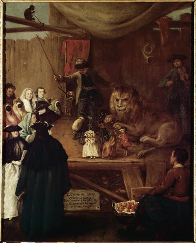 La cabane du lion - A cabana do leão de Pietro Longhi