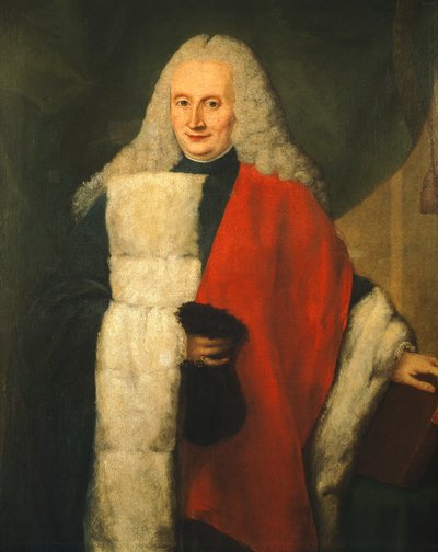 Retrato do Senador da República, de Pietro Longhi (1702-1785) de Pietro Longhi