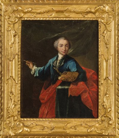 Auto-retrato, c. 1750 de Pietro Longhi