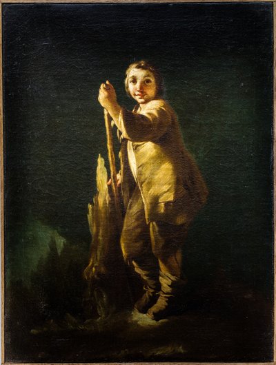 Pastor de pé, ca. 1740 (Óleo sobre tela) de Pietro Longhi