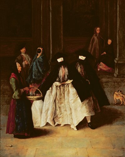 O Vendedor de Perfumes (óleo sobre tela) (ver alo 166068) de Pietro Longhi