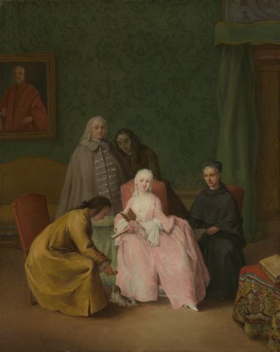 A visita, 1746. de Pietro Longhi