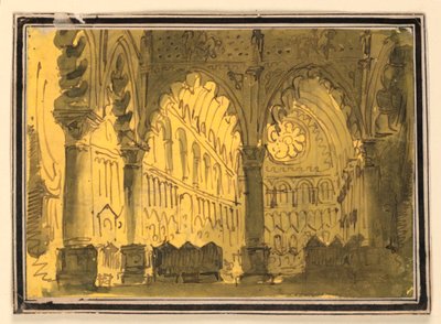 Cenário, Interior da Igreja de Pietro Narducci