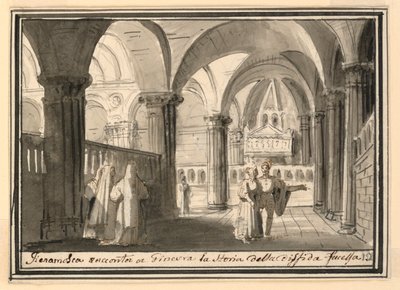 Cenário, Interior da Igreja de Pietro Narducci