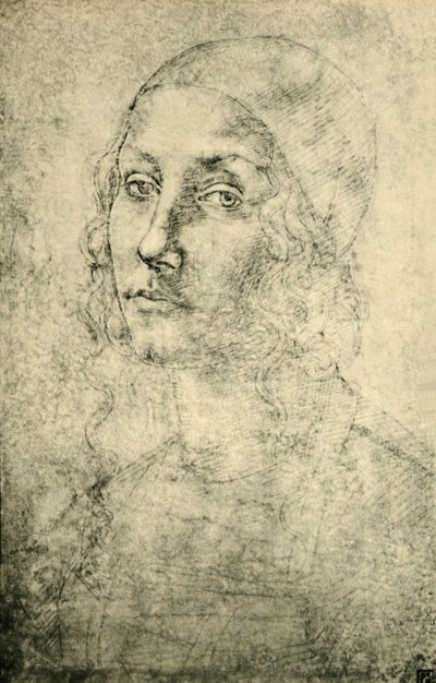 Retrato de uma mulher, final do século XV-início do século XVI, 1943. de Pietro Perugino