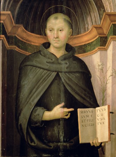 São Nicolau de Tolentino de Pietro Perugino