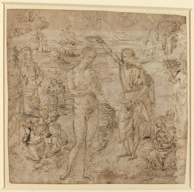 O Batismo de Cristo de Pietro Perugino