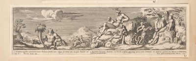 Alegoria da rota entre Roma e Florença
História do Imperador Constantino (título da série) de Pietro Sante Bartoli