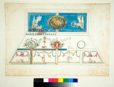 Abóbada da Villa Madama de Pietro Santi Bartoli