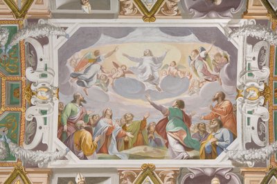 Cofre com afrescos de Pietro Sorri